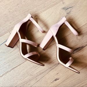 Brand NEW, chunky heel sandal by Charlotte Russe